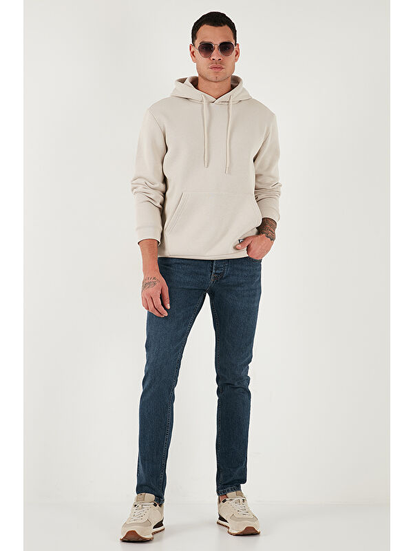 Buratti Pamuklu Slim Fit Normal Bel Dar Paça Jeans 1124C04NAPOLI