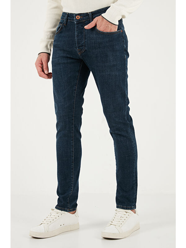 Buratti Streç Pamuklu Slim Fit Normal Bel Dar Paça Jeans 1115C42NAPOLI