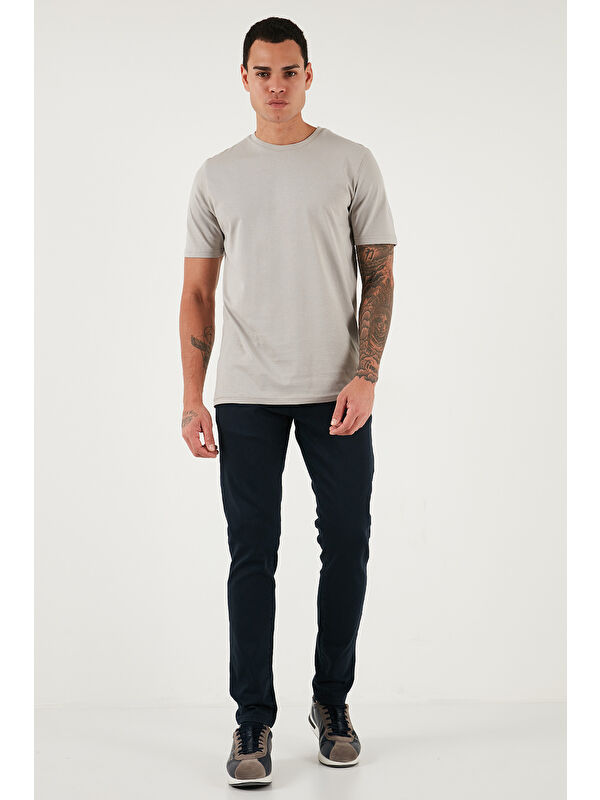 Buratti Streç Pamuklu Slim Fit Normal Bel Dar Paça Jeans 1115C24NAPOLI