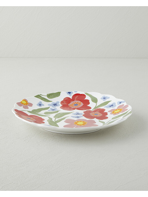 English Home Bright Bloom New Bone China Servis Tabağı 26 cm Renkli
