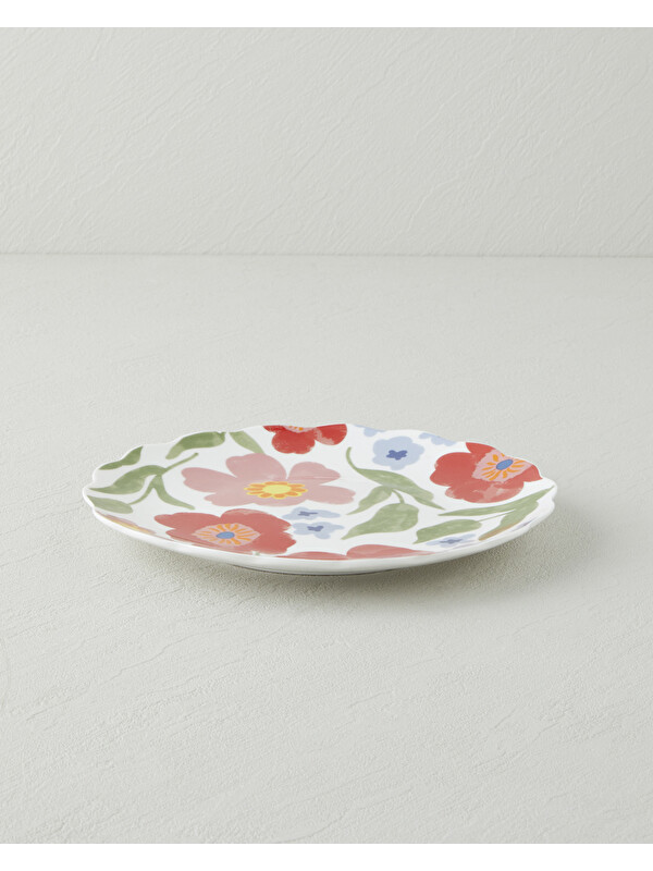 English Home Bright Bloom New Bone China Pasta Tabağı 19 cm Renkli