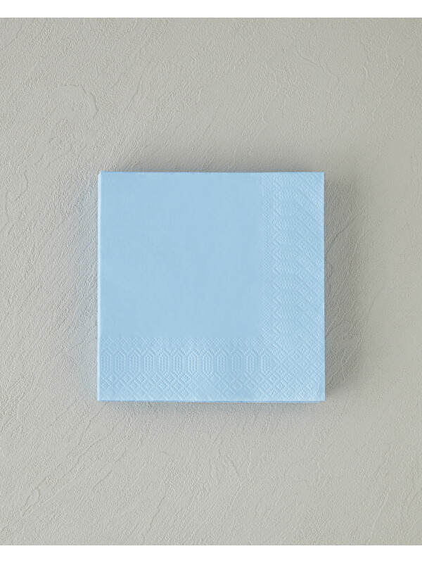 English Home Plain Elegance Kağıt 20'li Kağıt Peçete 33x33 cm Mavi