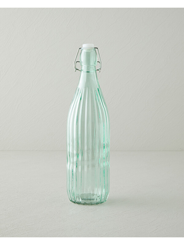 English Home Striatus Cam Şişe 1000 ml Yeşil