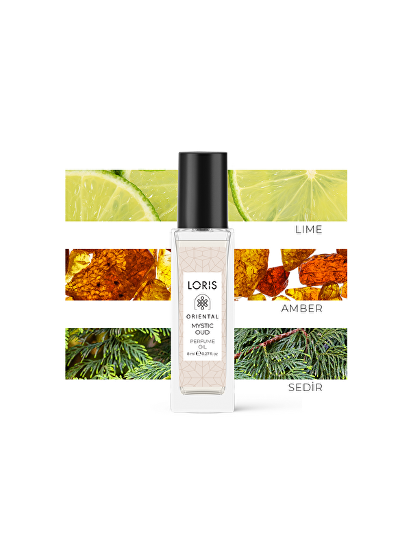 Loris Mystic Oud 8 ML Unisex Parfüm Yağı | Natural Oil