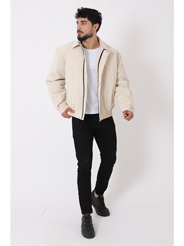 Stilkombin Yakalı Bel Lastikli Nova Mevsimlik Mont Bl 1759_60300
