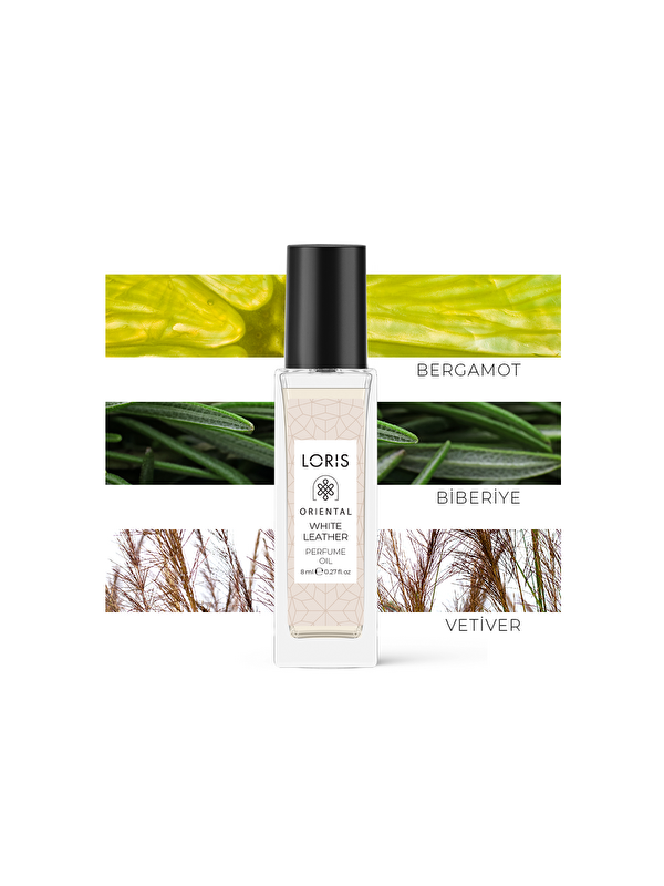 Loris White Leather 8 ML Unisex Parfüm Yağı | Natural Oil