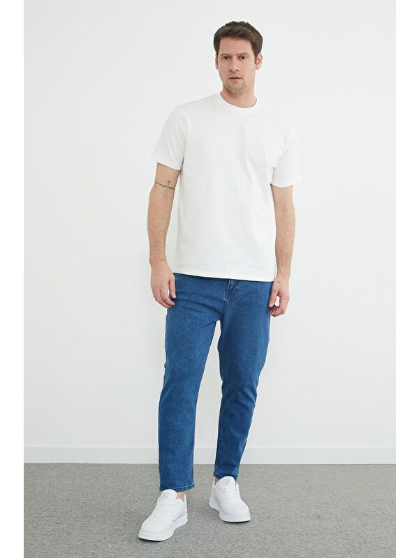 Fullamoda Fermuarlı Boyfriend Jean
