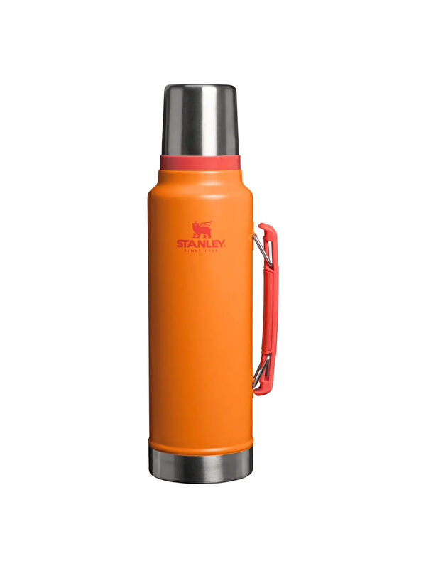 Stanley Klasik Vakumlu Çelik Termos 1,4 LT Goldenrod Coral