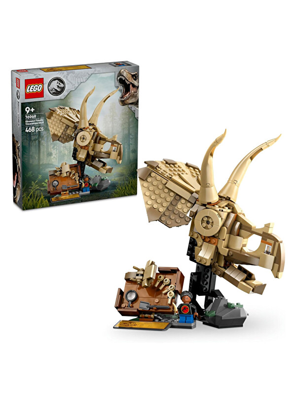 Lego Jurassic World Dinozor Fosilleri Triceratops Kafatası 76969