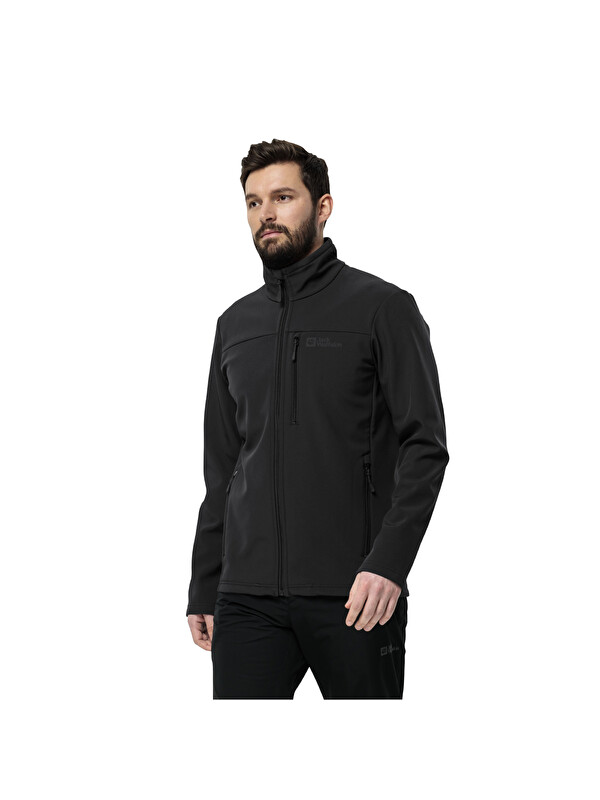 Jack Wolfskin Whirlwind Erkek Siyah Softshell