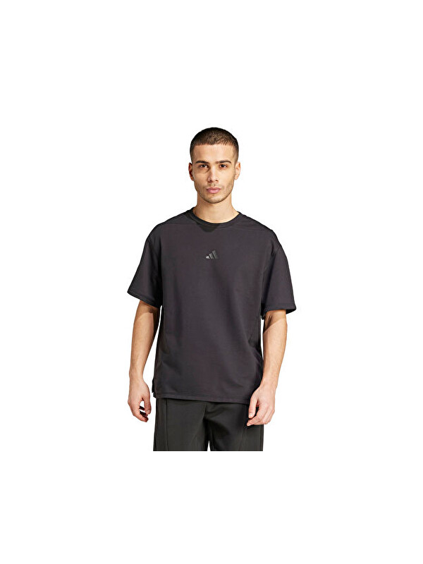 Adidas D4T X Tee Erkek Antrenman Tişörtü JN3669 Siyah