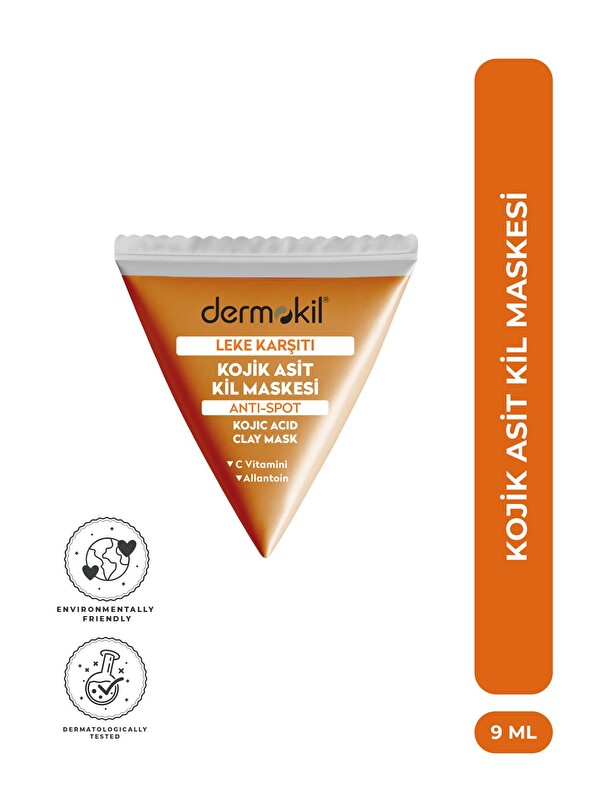 Dermokil Leke Karşıtı Kojik Asit Kil Maskesi 9 ml