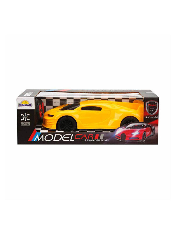 Rising Toys 1:18 Uzaktan Kumandalı Araba 22 cm XJD575-27 Sarı S00003924