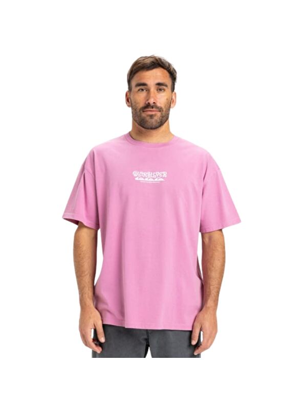 Quiksilver Hw Tree Connection Erkek Mor Tişört