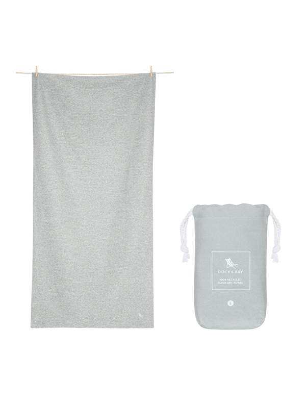 Dock & Bay Dock And Bay Hızlı Kuruyan Havlu Essential L Mountain Grey