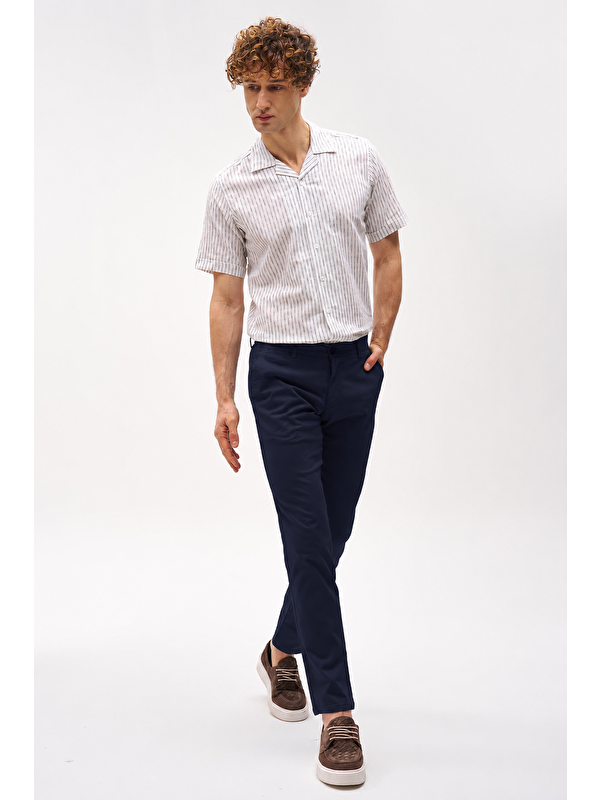 igs Erkek Lacivert Pamuklu Dynamic Fit Pantolon