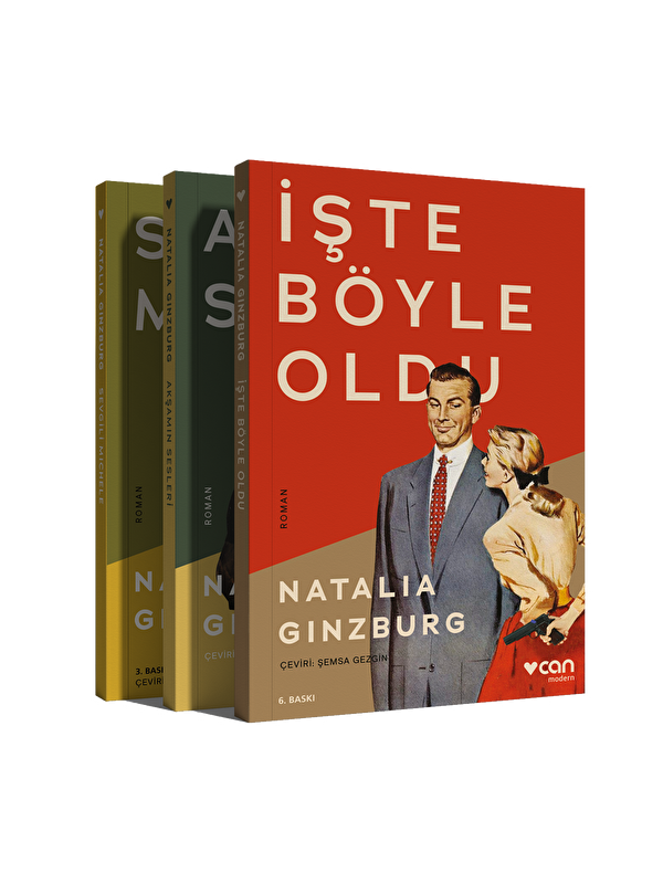 Can Yayınları Natalia Ginzburg Seti (3 Kitap)