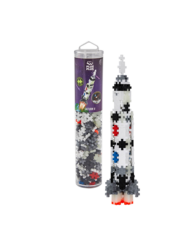 Mucit Panda Plus-Plus Saturn V Rocket (240 Parça Tüp)