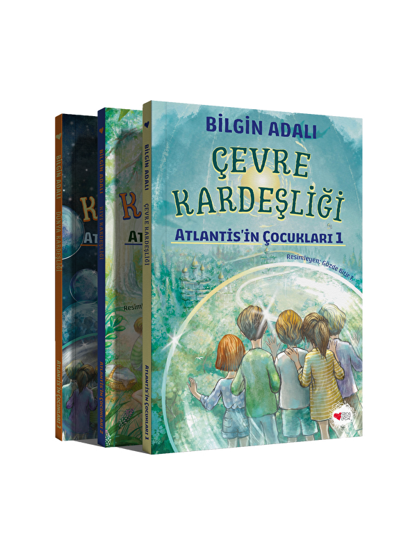Can Çocuk Yayınları Bilgin Adalı - Atlantis'in Çocukları Seti (1-2-3)