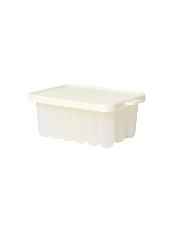 Bibs Bölmeli Dondurucu Saklama Kabı- Ivory