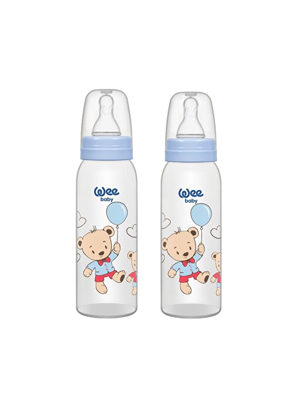 WEE BABY Klasik Pp Biberon 250 ml - Mavi (2'li Set)
