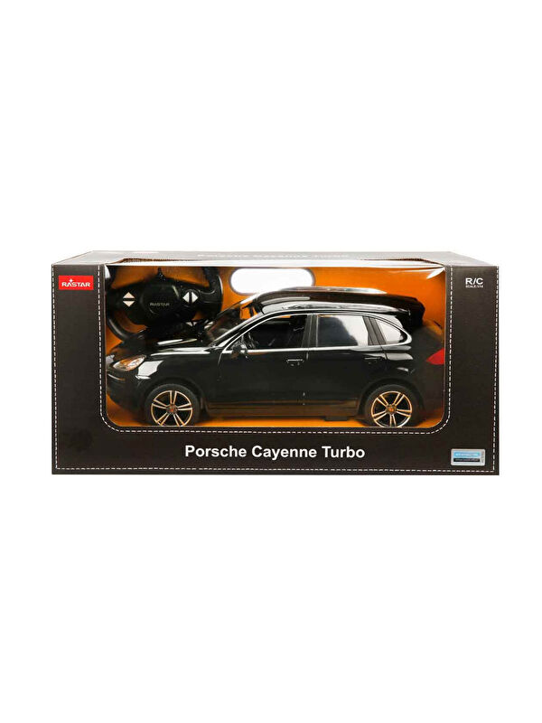 Rastar 1:14 Porsche Cayenne Turbo Uzaktan Kumandalı Işıklı Araba Siyah S00042900