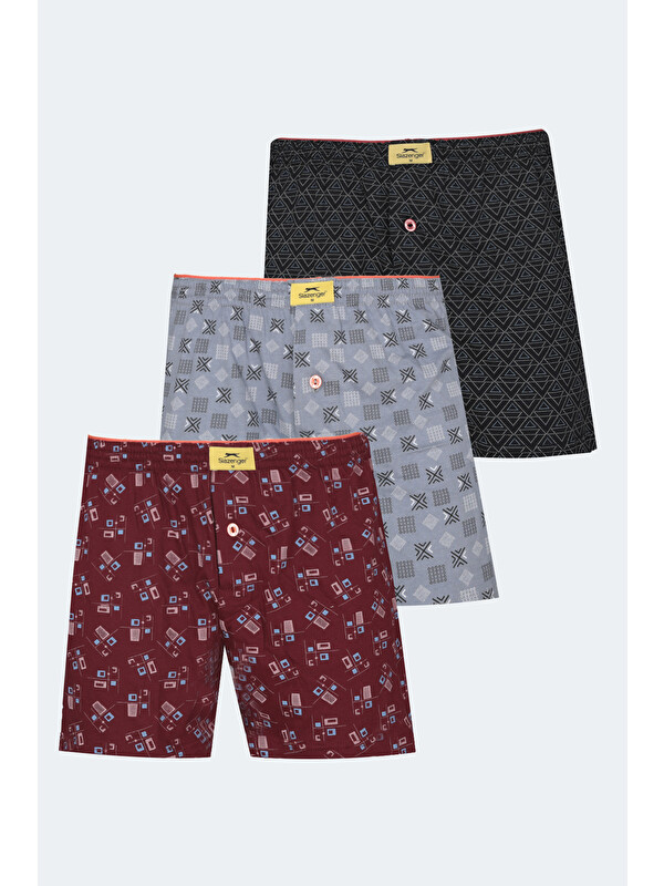 SLAZENGER HEGEL 3 lü Set Erkek Karışık Boxer