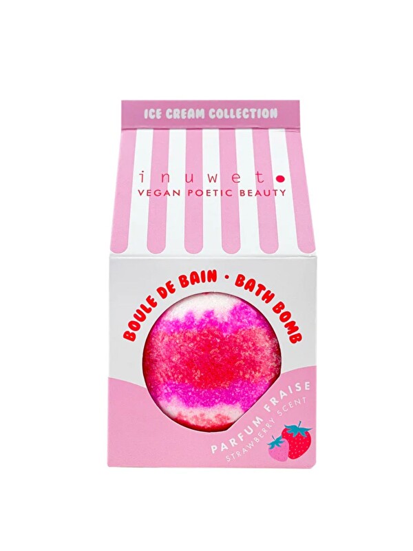 Inuwet Icecream Çilek Banyo Bombası