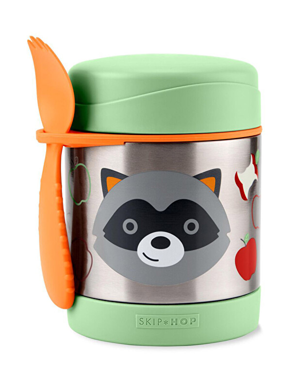 Skip Hop Zoo Paslanmaz Çelik Termos Rakun