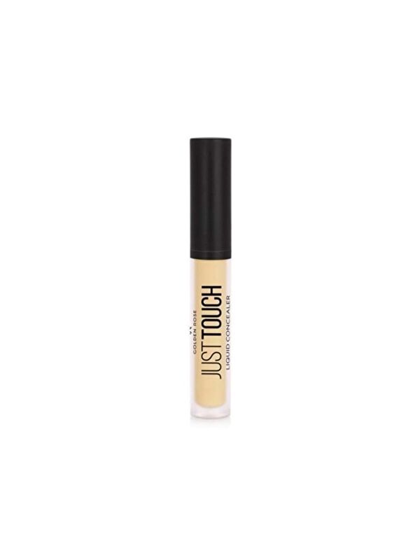 GOLDEN ROSE Just Touch Liquid Concealer 02 E Vitamini, Niacinamide, Likit Kapatıcı 3,5 ml