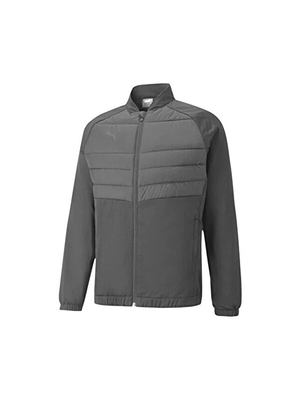 Puma Teamliga Hybrid Jacket Erkek Futbol Ceketi 65732113 Gri