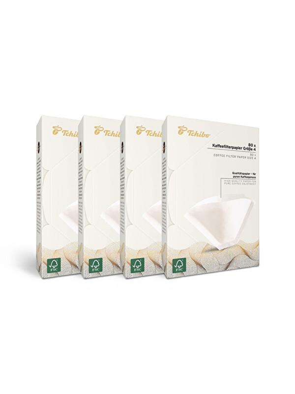 Tchibo 4 x 80 Adet Filtre Kahve Kağıdı