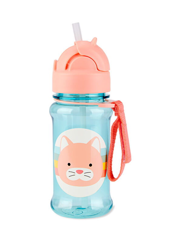 Skip Hop Zoo Pipetli Tritan Çocuk Suluk Kedi