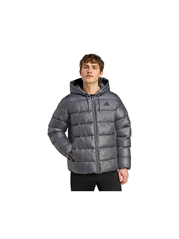 Adidas Ess Sd Puf Hd J Erkek Günlük Mont JM8399 Gri