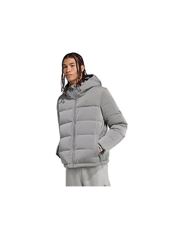 Adidas Holiday D Jkt Erkek Günlük Mont JL5076 Gri