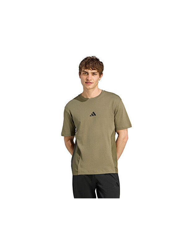 Adidas M Ct Utility T Erkek Günlük Tişört JM3906 Haki