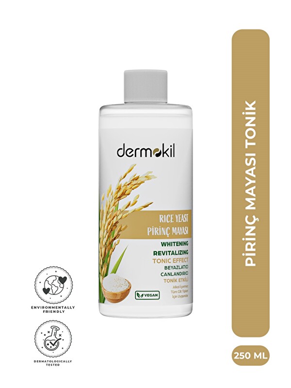 Dermokil Pirinç Mayası Beyazlatıcı Canlandırıcı Tonik 200 ml