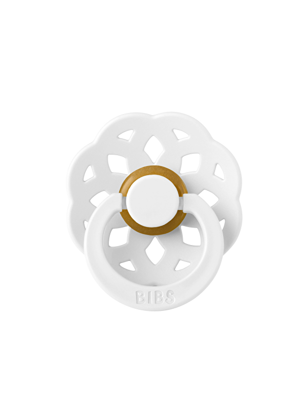 Bibs BIBS Boheme Kauçuk Emzik - White-0-6 Ay