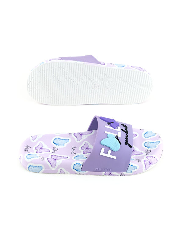 Kadın Yazlık PU Rahat Taban Ev Banyo Havuz Plaj Terlik - Görsel 6