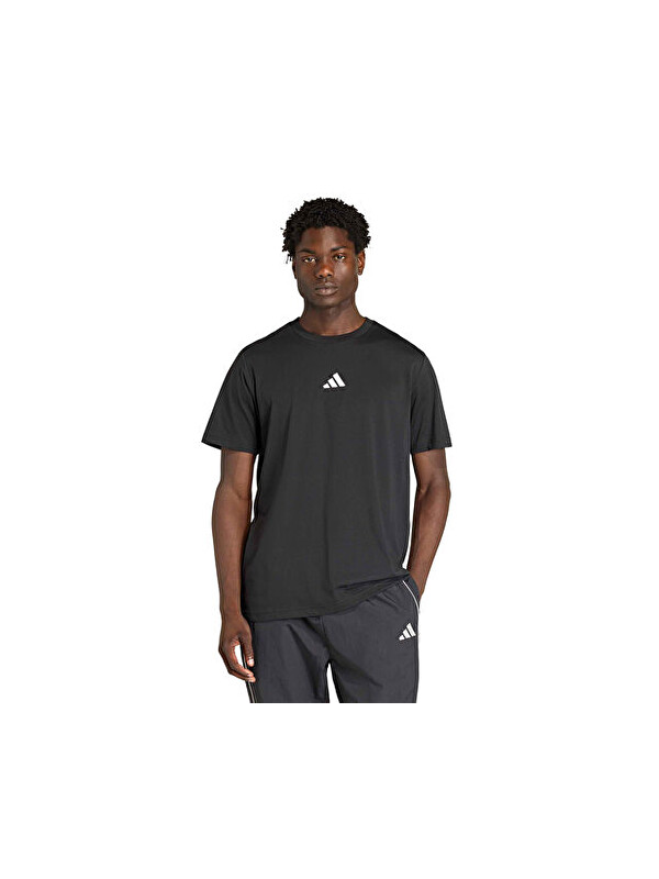 Adidas M Tr id G T Erkek Antrenman Tişörtü KB9404 Siyah