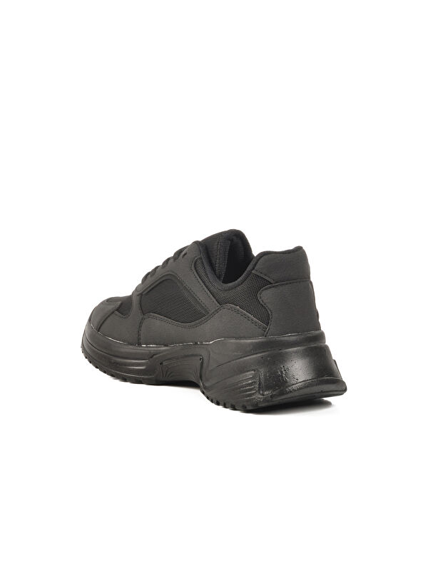 Siyah Fileli Hafif Kadın Spor Ayakkabı 2410 G - Görsel 5