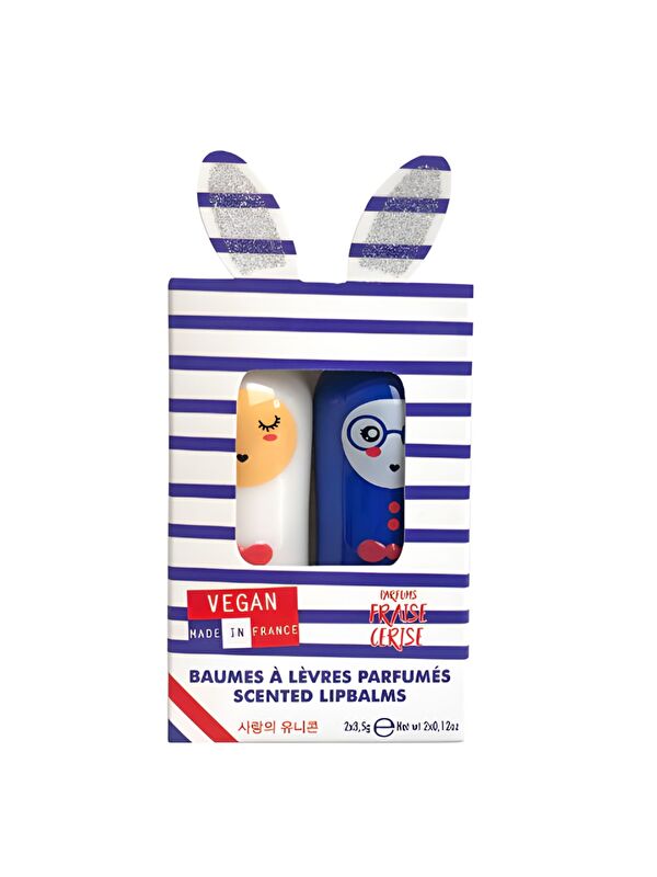 Inuwet Baumes A Levres Coffret Duo Glitter Paris-Çok Renkli-3+ Yaş
