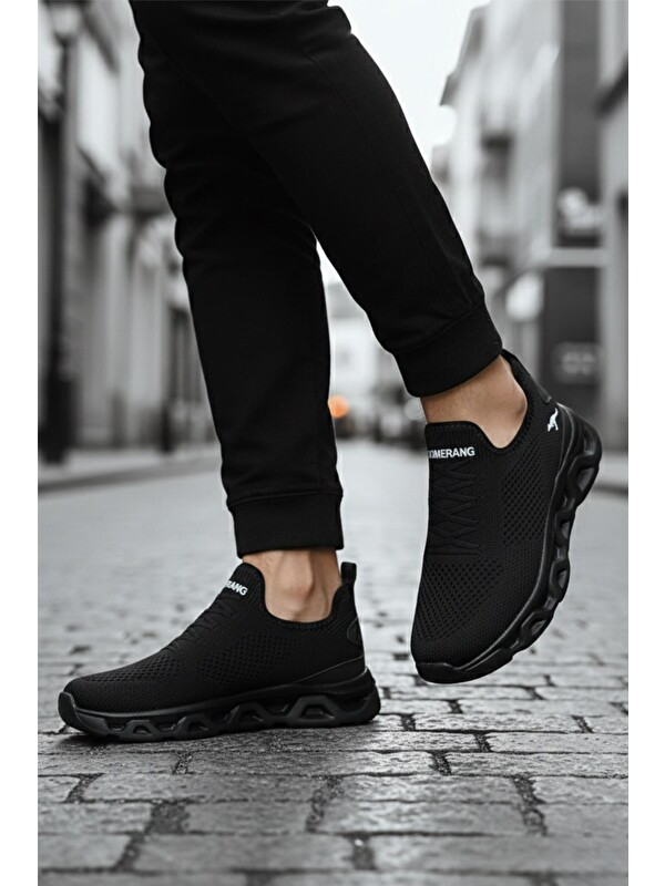 Oksit Wnd 4106 Slip On Nefes Alan Kalın Taban Erkek Sneaker