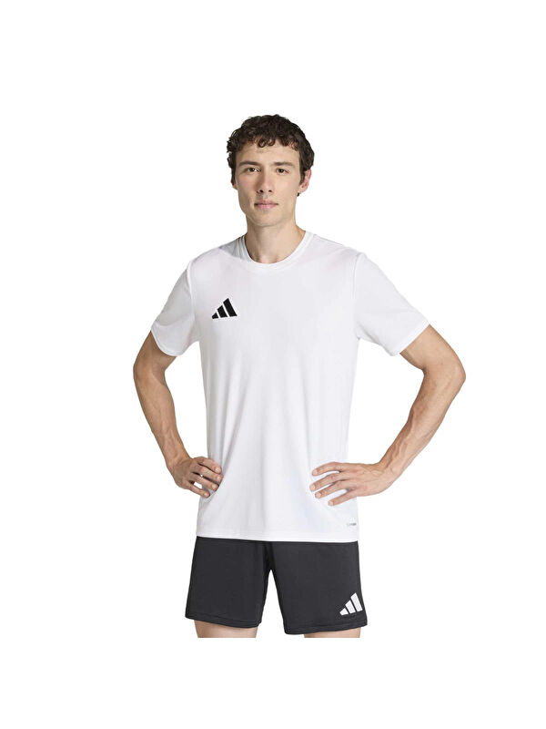 Adidas Entrada 26 Jersey Erkek Beyaz Yuvarlak Yaka Forma