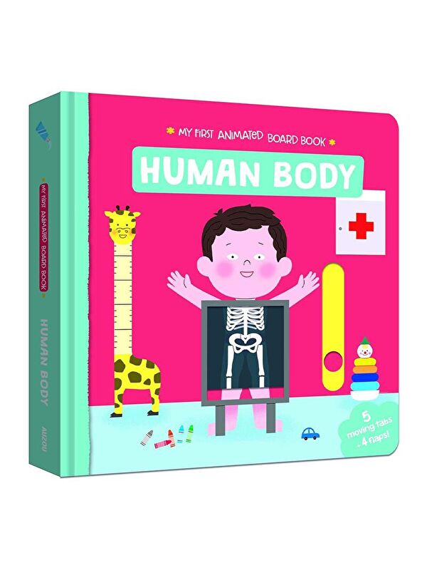 Auzou My First Animated Board Book - Human Body