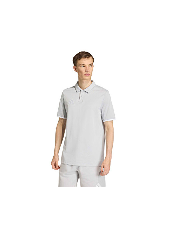 Adidas Ent26 Polo Erkek Futbol Kamp Polo Tişört JZ6662 Gri