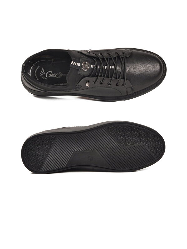 Ayakmod Siyah Ayakmod Nubuk Hakiki Deri Erkek Casual Ayakkabı 140 M