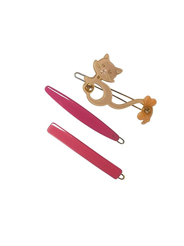 New Obsessions Akrilik Pastel Renkler Pens Yan Toka Seti- 3 Adet