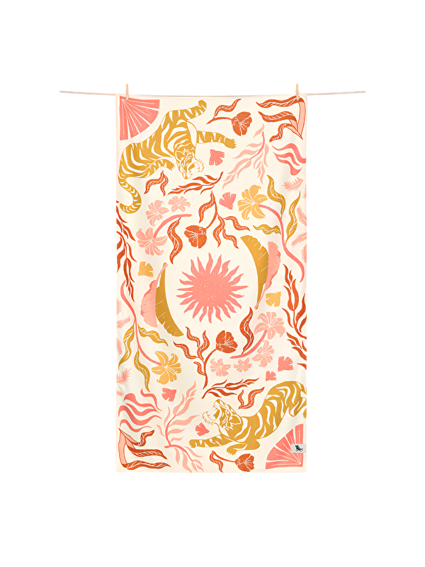 Dock & Bay Dock And Bay Banyo Havlusu Waffle L Tiger Palm