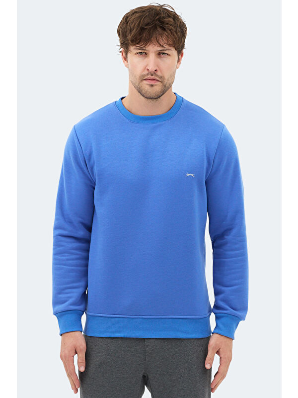 SLAZENGER MEGAR I Erkek Indigo Sweatshirt